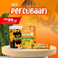 EZY ORANGE + EZY MEAL Set Percubaan ORI HQ | Trial Set Detox Drink 3in1 + Meal Replacement |Kurus, T