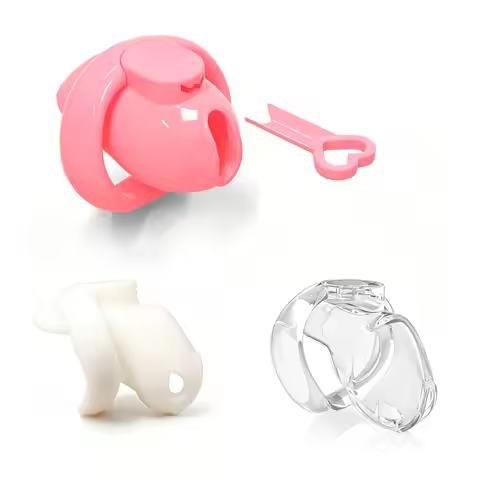 Holy Trainer V6 Male Chastity Device Non-disposable Permanent Forever Lock, Can Pass Security Nub Na