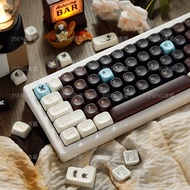 Keycap Only】 MOA โปรไฟล์กุญแจ PBT-Sub สำหรับคีย์บอร์ดแบบกลไกที่บ้า Catz/wooting /Rk