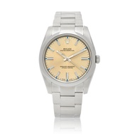 Rolex Rolex Oyster Perpetual 'Champagne' Dial (Reference 114300). A stainless steel automatic wristw