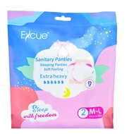 Excue Sanitary Panties Size M-L (2pcs/pack) Sanitary Pad Kotex Libresse