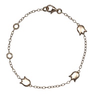 Cartier Lily of the Valley Bracelet, 18K Pink Gold, Approx. 3.87g, Women's [Pre-owned]