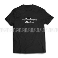 FORD MUSTANG Motorsport Round Neck Cotton Tshirt T-shirt Tee Shirt Unisex Print Fashion Streetwear