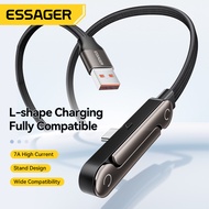 Essager 7A Elbow Stand Holder A-C Cable Fast Charging USB-A to Type-C L-shape Cable Type C 7A Fast C