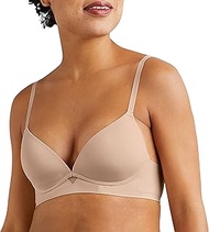 Women's One Fab Fit Wireless Demi Bra with Convertible Straps and Lightly Lined Cups