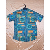 Men’s Shirt - Azure Mandala Shirt ( Blue )