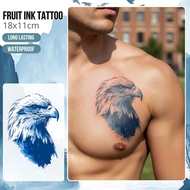 Fruit Ink Realistic Blue Navy Temporary Tattoo Waterproof Semi Permanent Tattoo Sticker 11x18cm 471