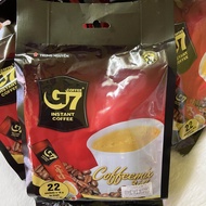 กาแฟ จี7 เวียดนาม แท้ หอม เข้ม G7 3 in1 coffee vietnamese trung nguyen brand original 22ซอง