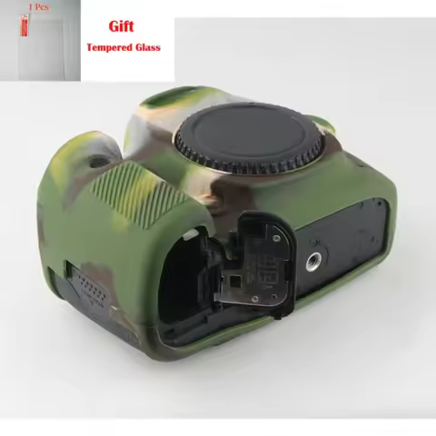 Silicone Cover , For Canon EOS 5D3 MarkIII 5D3 5Ds R Camera Case SLR Camera protective case + 1PCS F