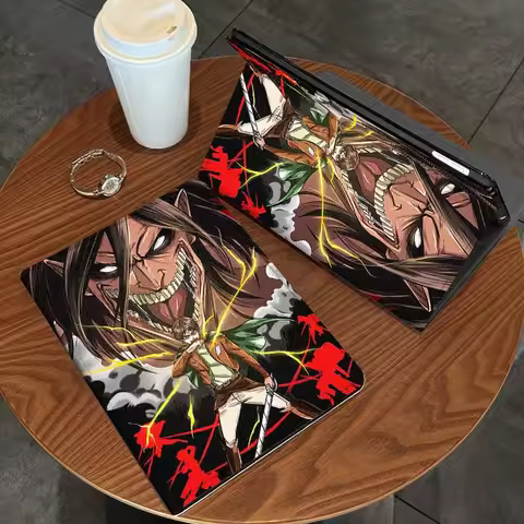 A-Attacks on T-Titans Anime For iPad Pro Air Mini 1 2 3 4 5 6 7 7th 8th 9th 10th 11th 10.2 9.7 10.5 