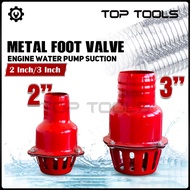 Engine Water Pump Suction Hose Foot Valve Metal 2'' or 3''.