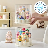 Rotating Podium Display Case for Collectibles, Blindbox Collectibles, Toys, Etc.