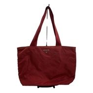 PRADA tote bag nylon red