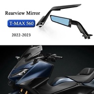 Yamaha T-MAX 560 TMAX Mirror Accessories Motorcycle New Rear View For TMAX560 2022 2023 CNC Aluminum Shape Adjustable