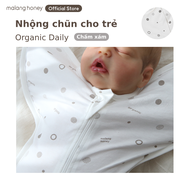 [Malang Honey] Nhộng chũn trẻ sơ sinh hữu cơ Hàn Quốc/Túi ngủ-Organic Daily (thích hợp 4 mùa)