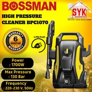 SYK  BOSSMAN BPC1070 High Pressure Cleaner Water Jet Pressure Washer Water Jet Mesin Cuci Kereta 1700W
