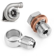 Sinhopsa Turbocharger Banjo Bolt Kit  16Mm Gasket Low Carbon Steel Wear Resistance for Td04L Td05H I