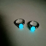 BATU GELIGA ULAR BERCAHAYA / CINCIN BATU FOSFOR GLOW IN THE DARK