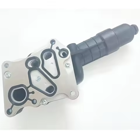 1 SET A2711801410 2711801410 Engine Oil Cooler with Oil Filter for Mercedes Benz C E Class A207 C207