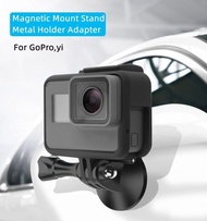Magnetic Mount Stand Metal Holder Adapter For Gopro Hero 10 9 8 7 6 5 4 Yi 4K SJCAM Sj4000 EKEN H9 Action Camera Essories