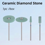 1Pc Zirconia Ceramic Polishing Bur Diamond Grinding Head Dental Lab Tool for Precise Zirconia Porcel
