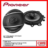 PIONEER TS-A1677S ลำโพงแยกชิ้น 6.5" 70WattRMS 4-Way Speaker with Adapter AMORN AUDIO