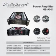 Power Ampliefier Audio Seven Original G