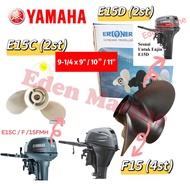 Propeller (3x9-1/4x 9/10/11) for Yamaha E15D / E15C model & F9.9/F15HP 4 stroke & Parsun 9.9/15HP  2