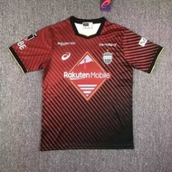 jersey malaysia lengan panjang murah bola 2023 Kobe Victory Ship Home Red Jersi JJ League Football Seragam Vissel Iniesta