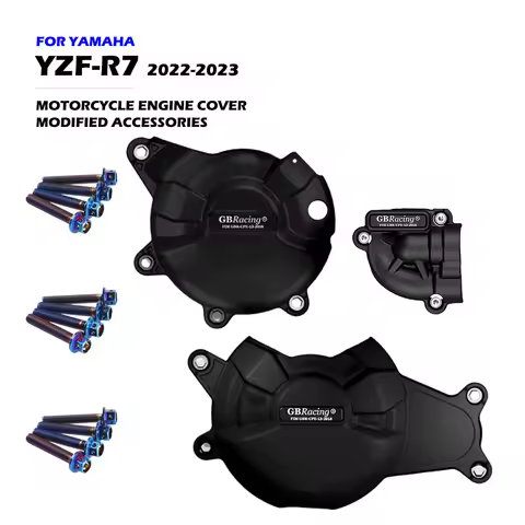GB Racing R7 Motorcycles Engine Cover Protection Case For YAMAHA YZF-R7 2022-2024 GBRACING Modified