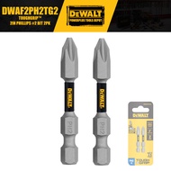 DEWALT DWAF2PH2TG2 TOUGHGRIP™ 2IN PHILLIPS #2 Screwdriver Bit 2PK Power Tool Accessories