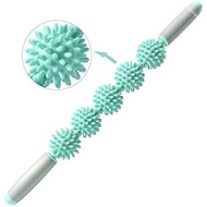 USA Top 20 Fascia and Cellulite Blaster Remover Muscle Roller, 5 Ball Massage Stick with Thorn