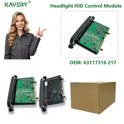 KAVERY For 1pc F07 F10 F11 520d 530d 63117316217 Xenon Headlight Ballast Module Fit BMW 5 Series Car