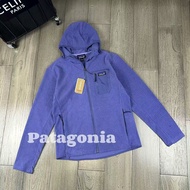 American NEW Patagonia Bata R1air Full Zipper Thin Velvet Warm Hooded Zipper Fleece Sweater Mens And