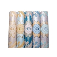 European Style Thickened Suede Wallpaper for Elegant Bedroom3D 3D Non-Woven Wallpaper