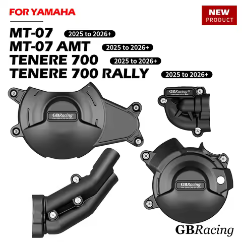 GB Racing MT07 AMT TENERE 700 RALLY 2025-2026+ Motorcycle Engine Protect Cover For YAMAHA MT-07 AMT 