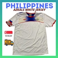 [PHILIPPINES WHITE JERSEY] AZKALS FOOTBALL JERSEYS LGR SOCCER KIT SHIRT