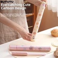 BUTUTU Baking Bread Pastry Roller, Multifunctional 2in1 Rolling Pin,  Plastic Non-Stick Cookie Canno