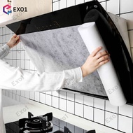 Disposable Kitchen Oil Filter Paper Non-woven Fabric Oil-proof Cotton Filter Element Range Hood Exhaust Fan Filter Easy Clean