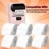 6 Rolls Of 230 Sheets/Each, 3.99cm X 3.0cm Thermosensitive Labels - Ideal For Phomemo M110/M221/M220