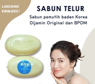 Sabun pemutih badan Korea | Sabun telur pemutih badan ampuh | Golden Egg Soap pemutih badan Asli