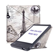 Suitable for Kobo Libra H2O E-Book Protective Leather Case N873 Transformers Protective Case