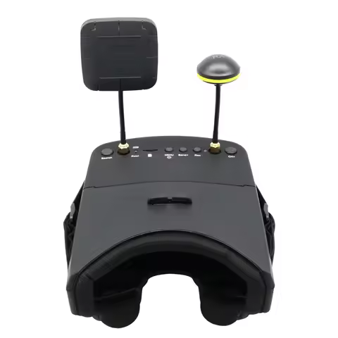 EV800D 5.8G 40CH 5 Inch 800*480 Video Headset HD DVR Diversity FPV Goggles With Battery For RC Model