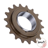 JONY Bike Freewheel, 18 Teeth Steel Single Speed Freewheel, Durable Easy Installation 7.8cm Diameter