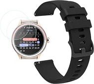 DR06 Smartwatch Accessories - Quick Release Watch Band with [3 Pack] Screen Protector (Not Tempered 