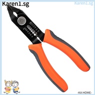 KA Crimping Tool, High Carbon Steel Orange Wire Stripper, Professional Cable Tools Electricians