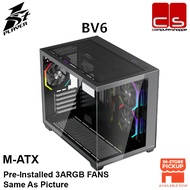 1st Player BV6 M-ATX gaming Pc Casing Pre-Installed 3ARGB Fans
