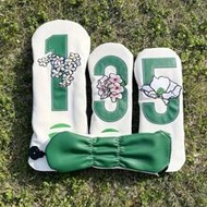 Master Design Golf Club #1 #3 #5 Wood Headcovers Driver Fairway Woods Cover PU Leather Head Covers