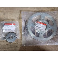 GIXXER 150 Front Rear Chainring 428 15T 45T 64511-34J50-000 27511-30H20