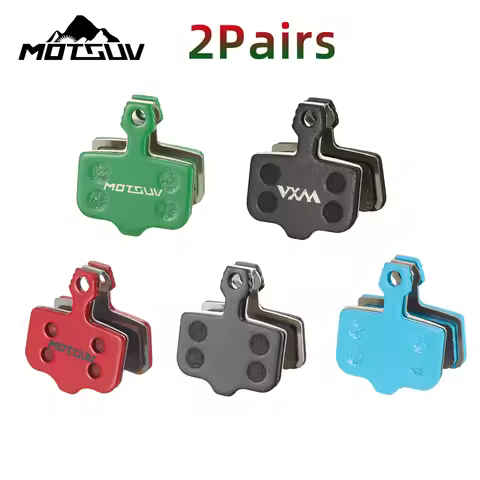 2Pairs Bicycle Brake Pad Resin/Sinter/Ceramic/Copper For AVID Elixir R/CR MAG 1 3 5 7 9, SRAM Level 